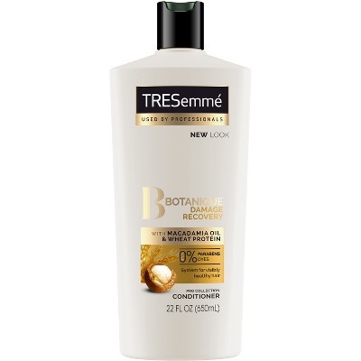 slide 1 of 4, TRESemmé Botanique Damage Recovery Conditioner with Macadamia Oil & Wheat Protein, 22 fl oz