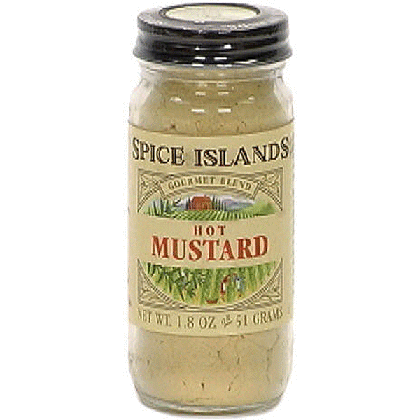 slide 1 of 1, Spice Islands Ground Mustard, 1.8 oz