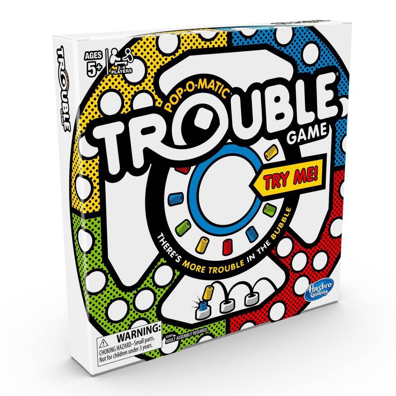 slide 3 of 4, Hasbro Gaming Trouble Board Game, 1 ct