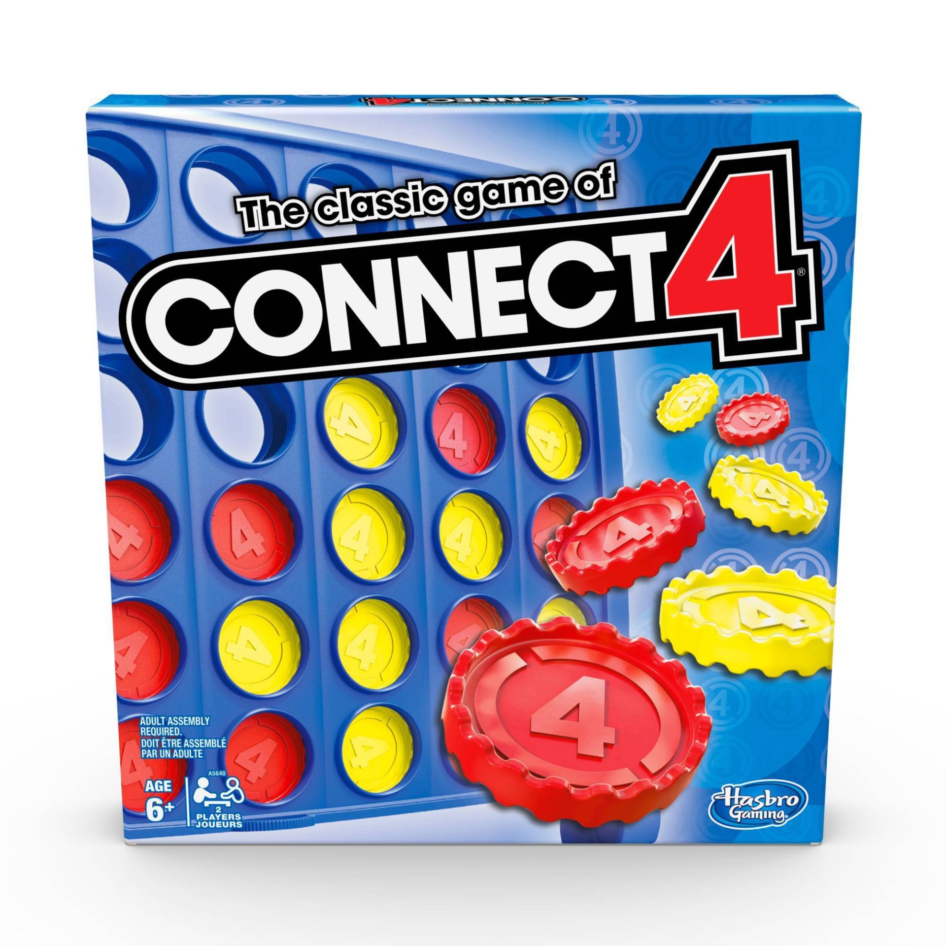 slide 1 of 6, Hasbro Connect 4 Board Game, 1 ct