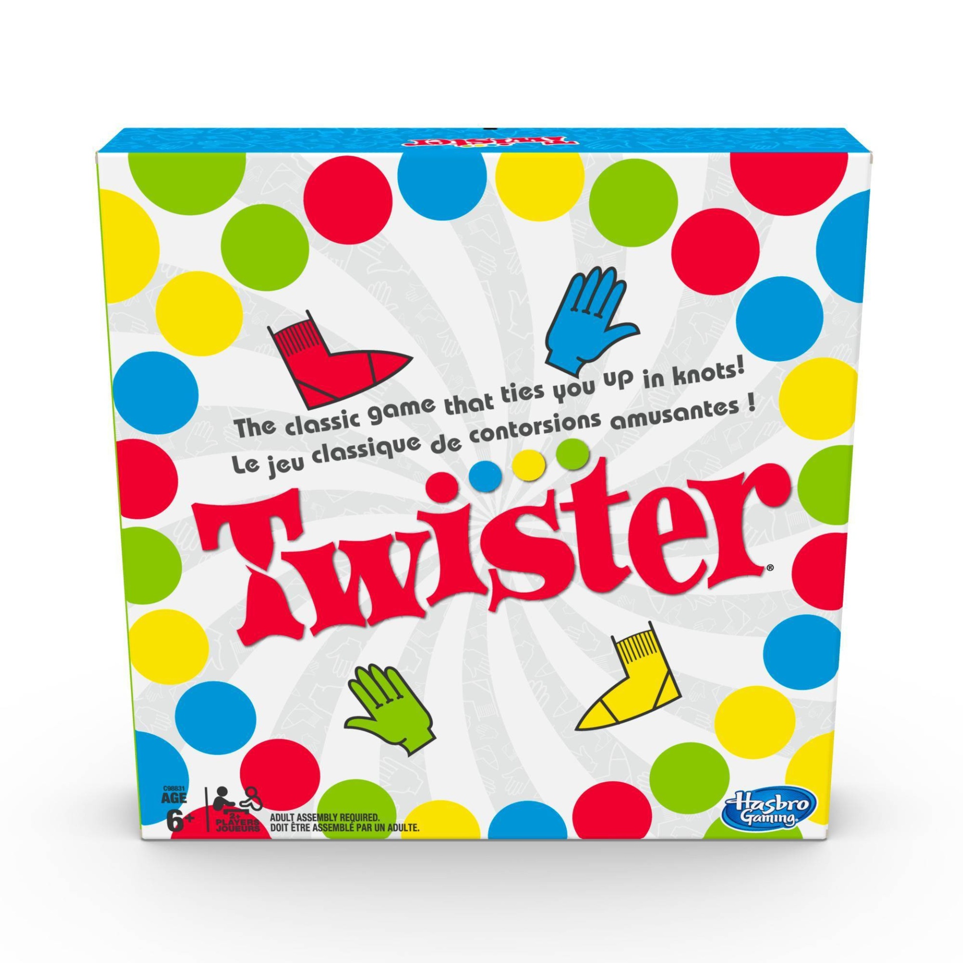 slide 1 of 12, Hasbro Twister Game, 1 ct