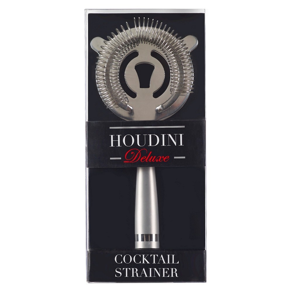 slide 2 of 2, Houdini Deluxe Stainless Cocktail Strainer, 1 ct