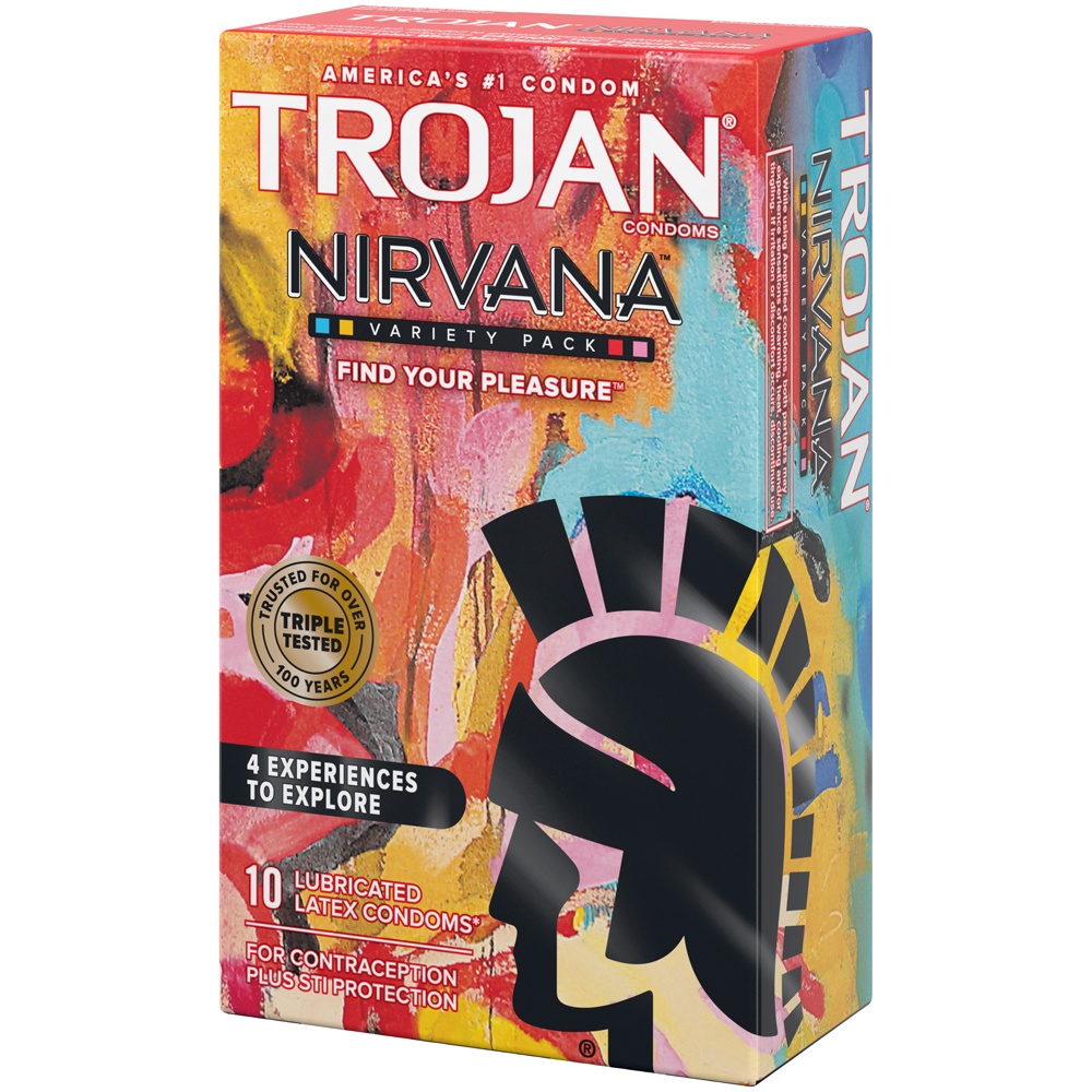 slide 4 of 5, Trojan Nirvana Condoms, 10 ct