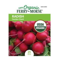 Ferry-Morse Organic Garden Giant Radish Seeds, 1 ct