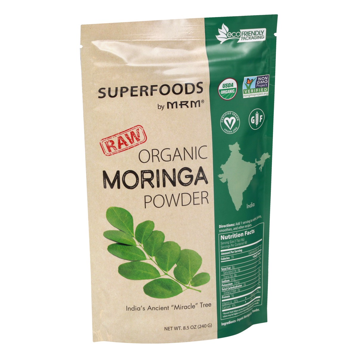 slide 2 of 13, Super Foods Raw Organic Powder Moringa 8.5 oz, 8.5 oz