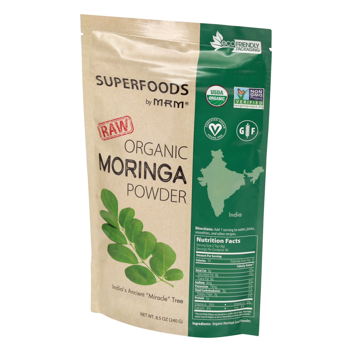 slide 3 of 13, Super Foods Raw Organic Powder Moringa 8.5 oz, 8.5 oz