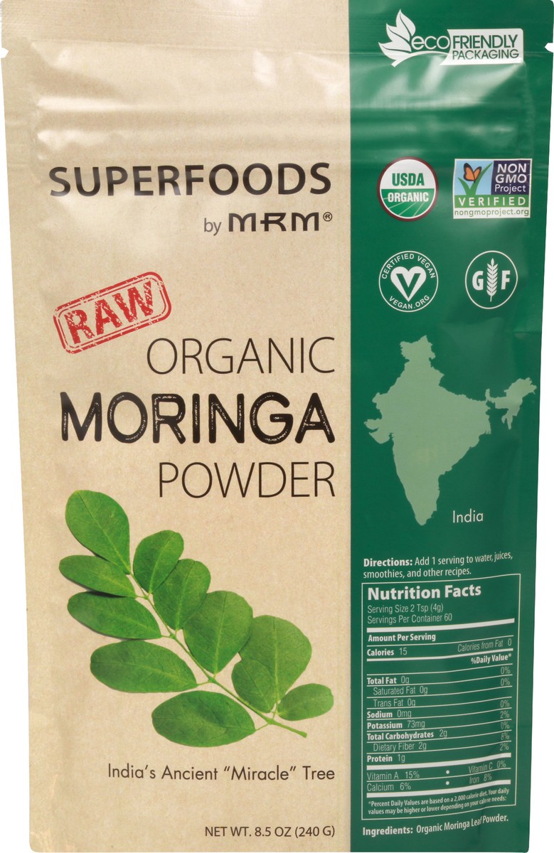 slide 7 of 13, Super Foods Raw Organic Powder Moringa 8.5 oz, 8.5 oz