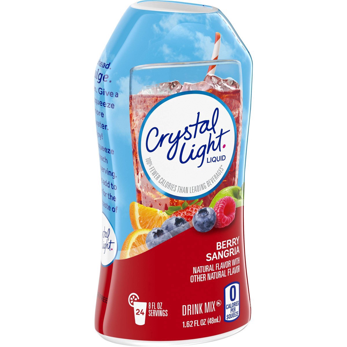 slide 4 of 55, Crystal Light Liquid Berry Sangria Naturally Flavored Drink Mix, 1.62 fl oz