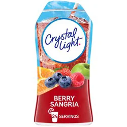 Crystal Light Liquid Berry Sangria Naturally Flavored Drink Mix - 1.62 fl oz