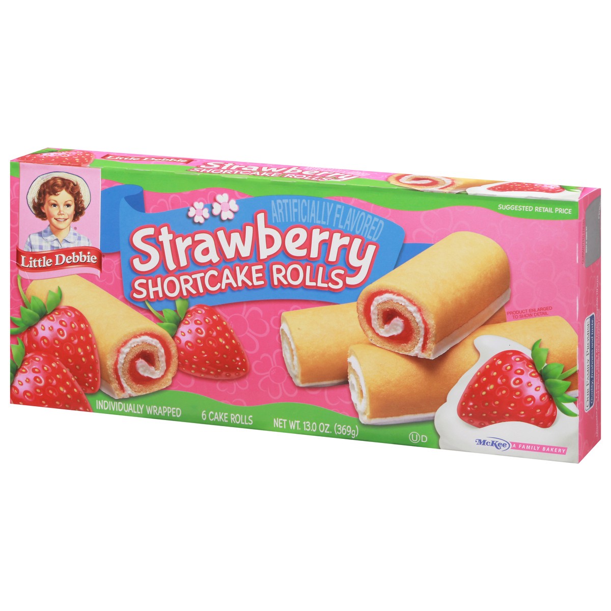 slide 14 of 14, Little Debbie Strawberry Shortcake Rolls, 6 ct