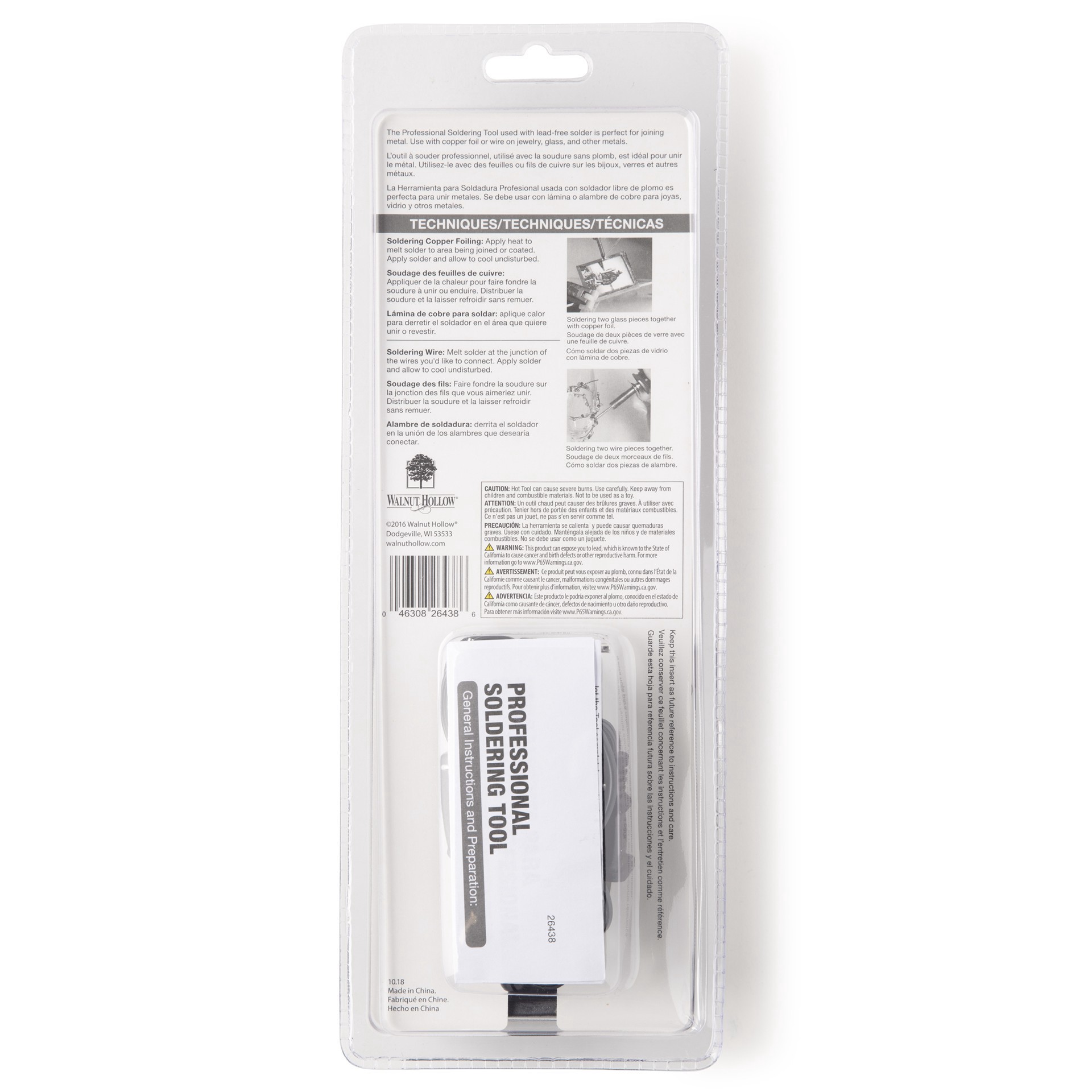 slide 3 of 5, Walnut Hollow Professional Soldering Tool, heats to 950° f