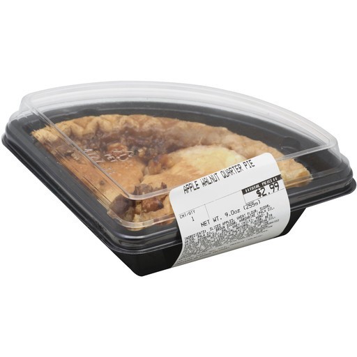 slide 1 of 1, Market District Pie, Apple Walnut, Quarter, 1 ct