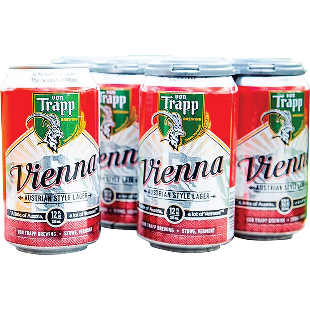 slide 1 of 1, Von Trapp Brewing Austrian Style Lager Vienna Beer 6 - 12 fl oz Cans, 6 ct; 12 oz