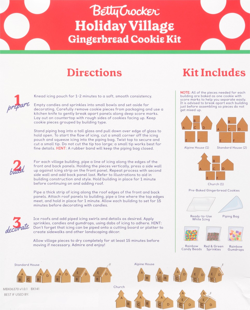 slide 3 of 13, Betty Crocker Gingerbread Cookie Kit 1 ea, 1 ct