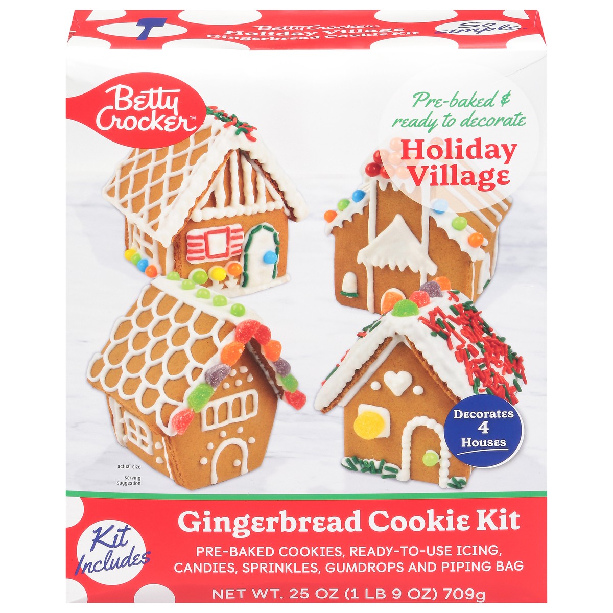 slide 10 of 13, Betty Crocker Gingerbread Cookie Kit 1 ea, 1 ct