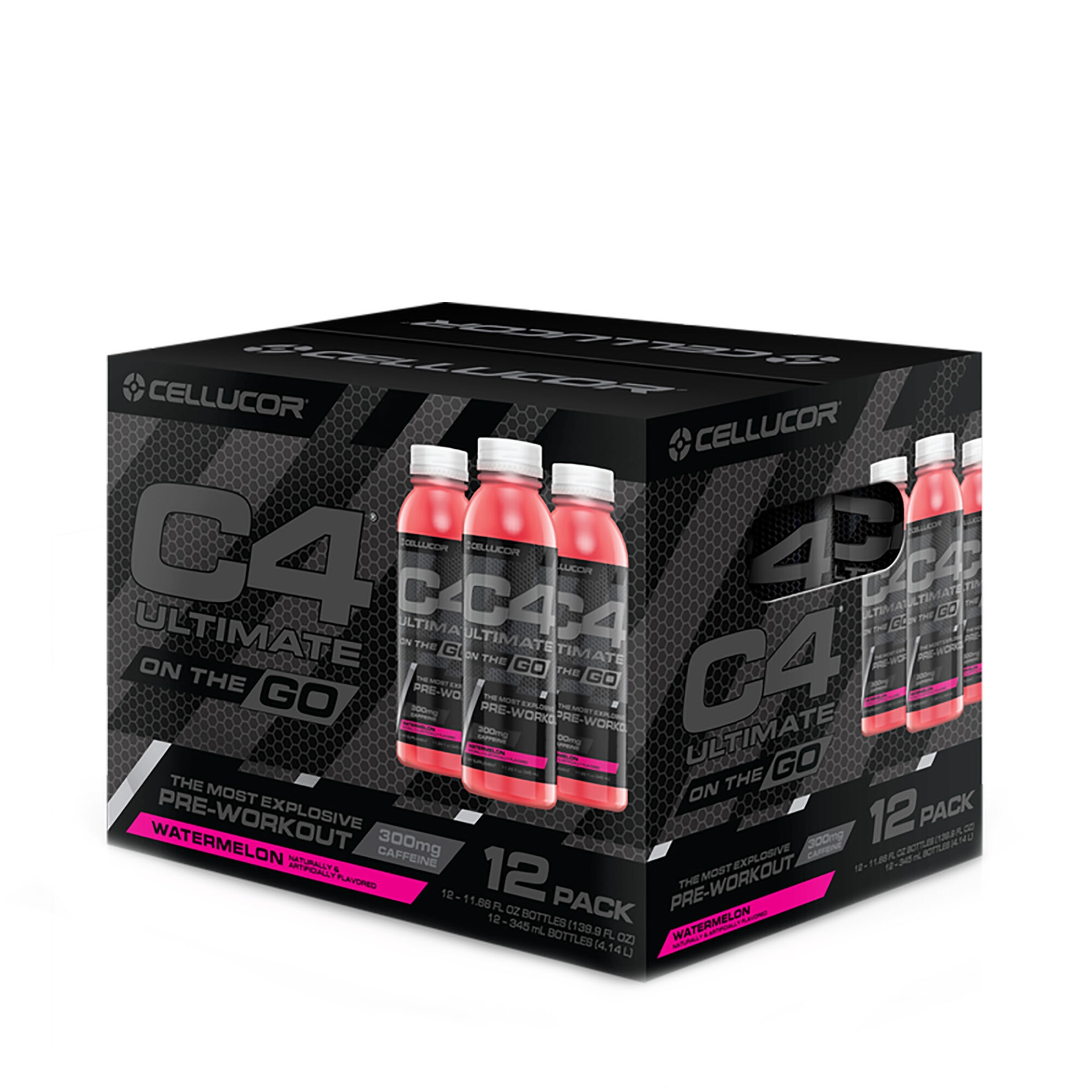 slide 1 of 1, Cellucor C4 Ultimate On The Go - Watermelon, 12 ct