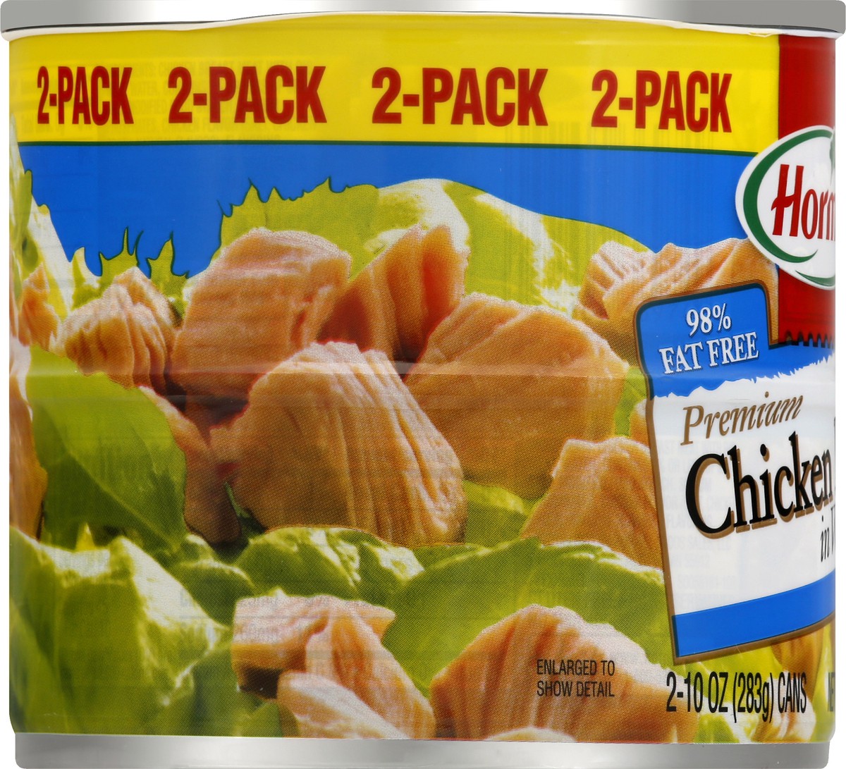 slide 2 of 13, Hormel 2 Pack Premium with Rib Meat Chicken Breast in Water 2 ea, 2 ct