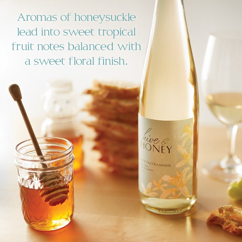 slide 2 of 6, Hive & Honey Riesling, 750 ml