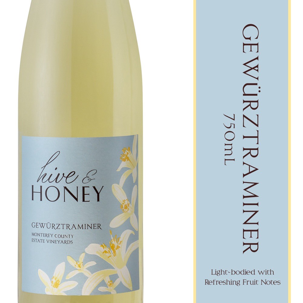 slide 3 of 6, Hive & Honey Riesling, 750 ml