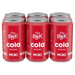 Kroger Big K Cola Mini Cans