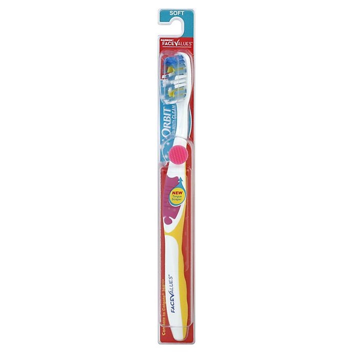 slide 1 of 1, Harmon Face Values Orbit Soft Toothbrush, 1 ct