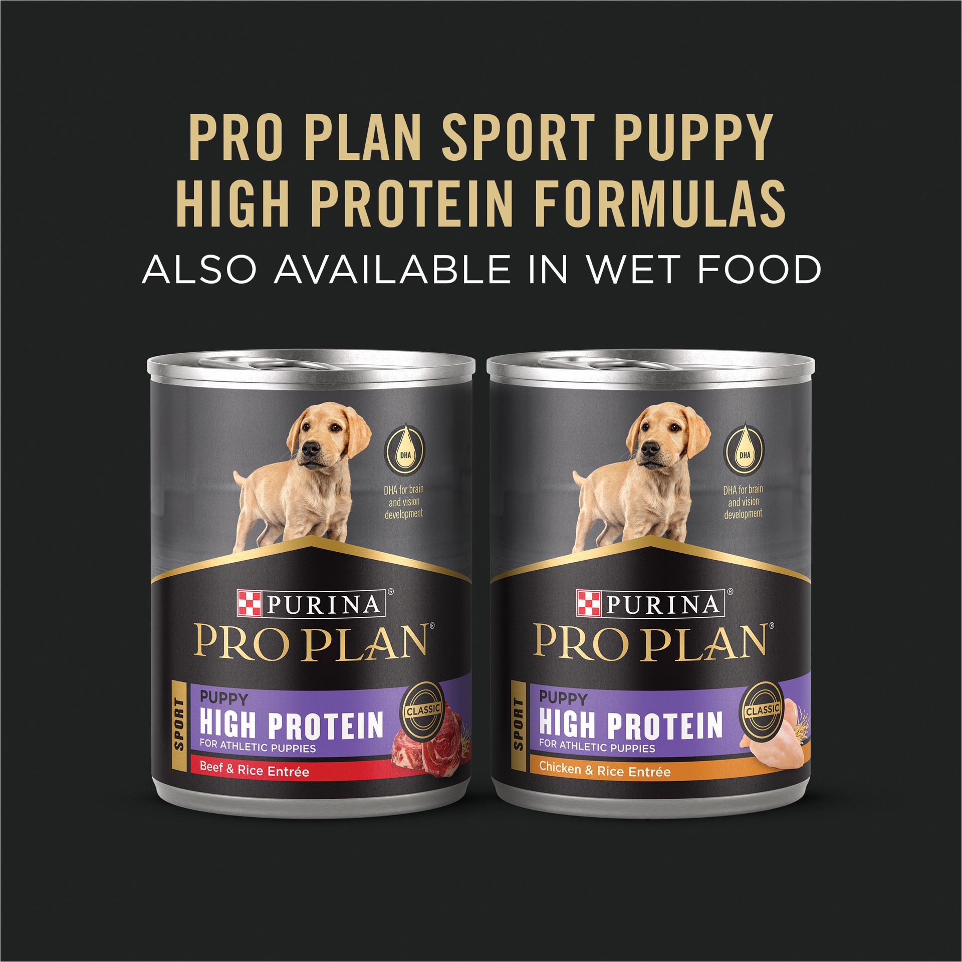 slide 8 of 9, Pro Plan Purina Pro Plan Sport Development 30/20 Chicken and Rice Formula High Protein Dog Food for Puppies, 4 lb