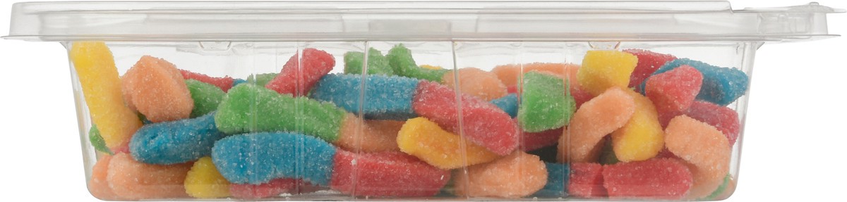 slide 8 of 9, Valued Naturals Sour Neon Worms 9 oz, 9 oz
