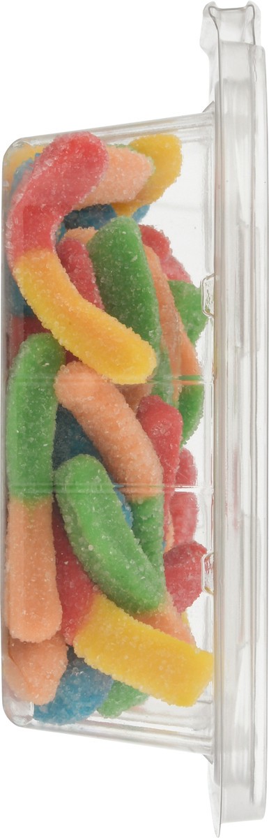 slide 3 of 9, Valued Naturals Sour Neon Worms 9 oz, 9 oz