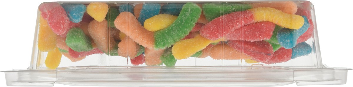slide 2 of 9, Valued Naturals Sour Neon Worms 9 oz, 9 oz