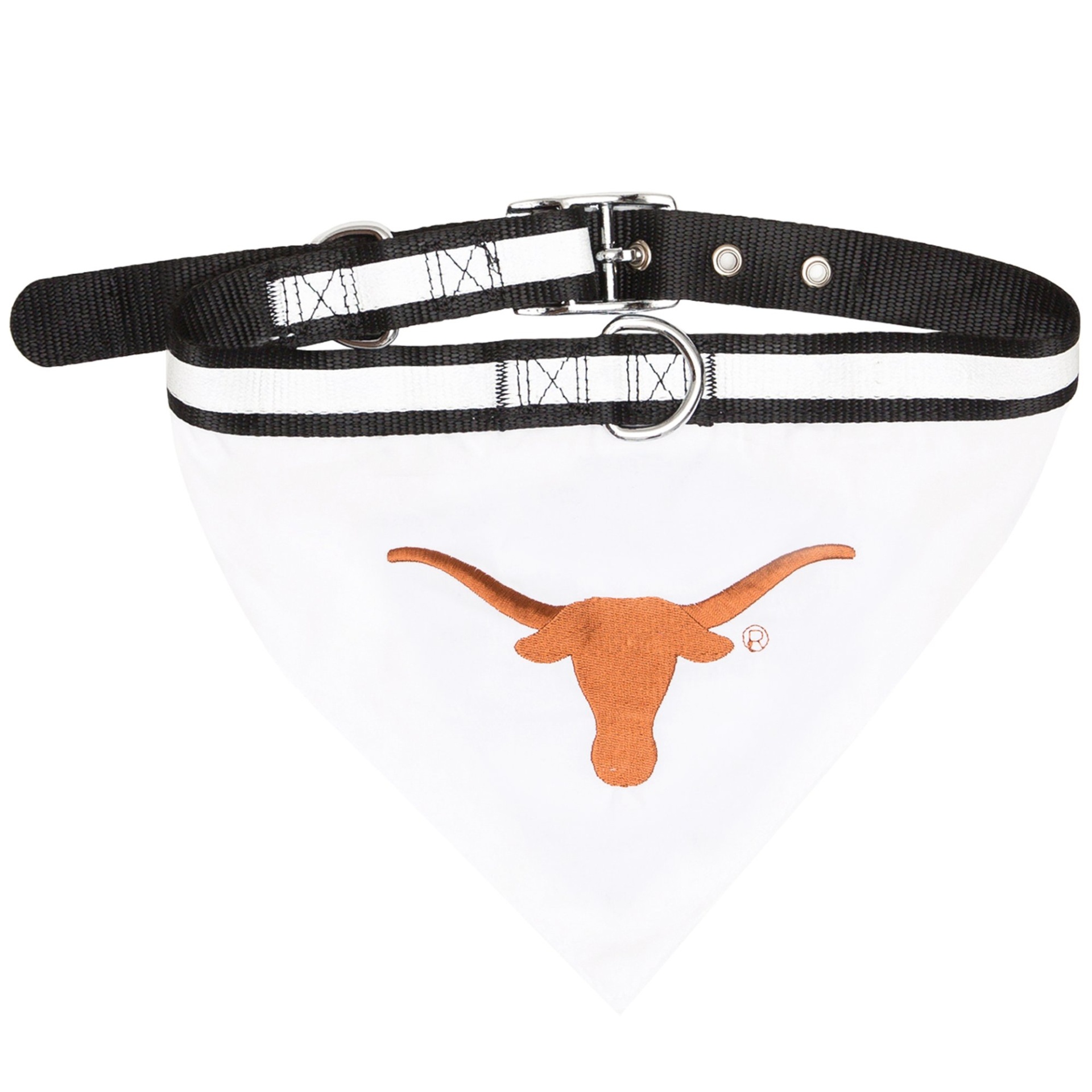 slide 1 of 1, Pets First Texas Longhorns Collar Bandana, SM