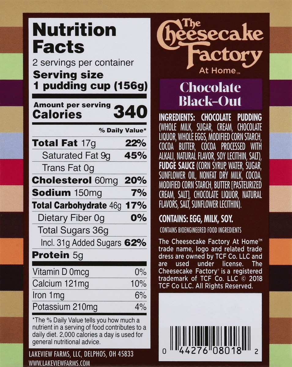 slide 4 of 13, The Cheesecake Factory At Home Cake Batter Chocolate Black-Out Decadent Desserts , 2 ct; 5.5 oz