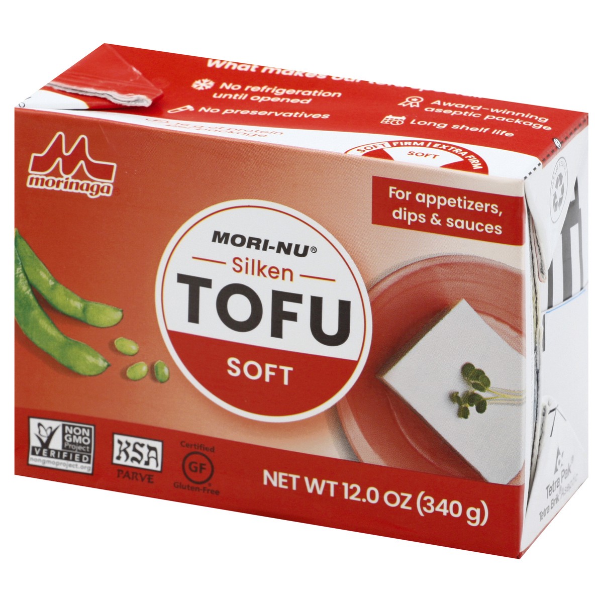 slide 2 of 9, Mori-Nu Silken Soft Tofu 12 oz, 12 oz