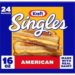 Kraft Singles American Slices - 24 Count