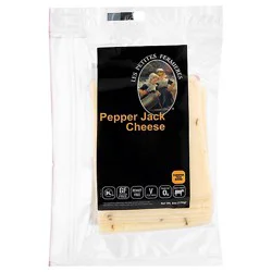Les Petites Fermieres Kosher Sliced Pepper Jack Cheese - 6 Oz