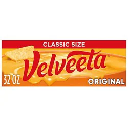 Velveeta Original Pasteurized Recipe Cheese Product Classic Size - 32 Oz