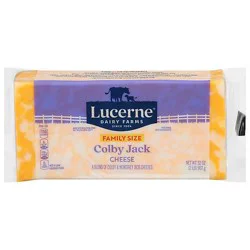 Lucerne Cheese Natural Colby Jack - 32 Oz