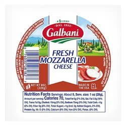 Galbani Mozzarella Cheese - 8 Oz