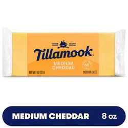 Tillamook Medium Cheddar Cheese - 8 Oz