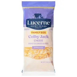 Lucerne Cheese Shredded Colby Jack - 32 Oz