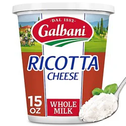 Galbani Cheese Ricotta With Whole Milk - 15 Oz