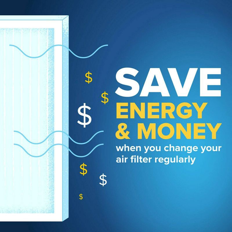 slide 9 of 16, Filtrete Ultra Allergen 16x25x1, Air Filter: MERV 12 Furnace & AC Filter, Captures Viruses, Dust, Pet Dander, Lasts 3 Months, 1 ct