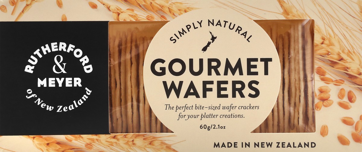 slide 6 of 13, Rutherford & Meyer Gourmet Wafers 60 g, 60 grams