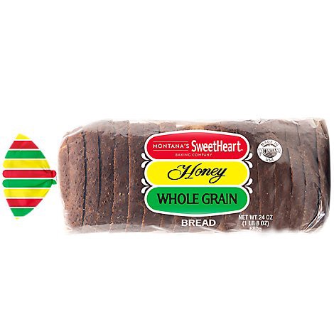 slide 1 of 1, Montana Sweetheart Honey Whole Grain - 24 Oz, 24 oz