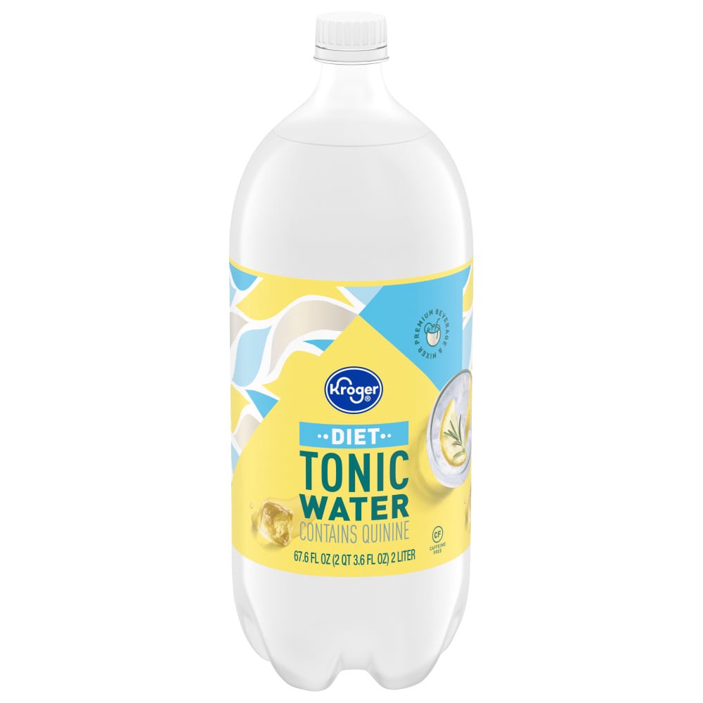 slide 1 of 4, Kroger Diet Tonic Water, 2 liter