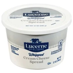 Lucerne Cream Cheese Spread Whipped - 12 Oz
