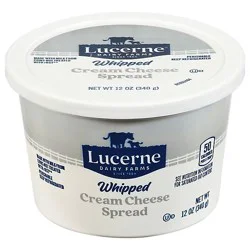 Lucerne Cream Cheese Spread Whipped - 12 Oz