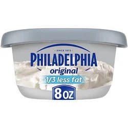 Philadelphia Reduced Fat Cream Cheese Spread - 8 Oz