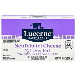 Lucerne Cheese Neufchatel - 8 Oz