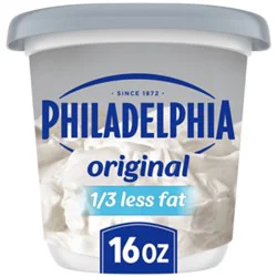 Philadelphia Reduced Fat Cream Cheese Spread - 16 Oz