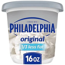 Philadelphia Reduced Fat Cream Cheese Spread - 16 Oz